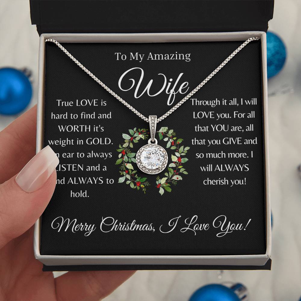 To My Wife | Eternal Hope Necklace (Christmas)