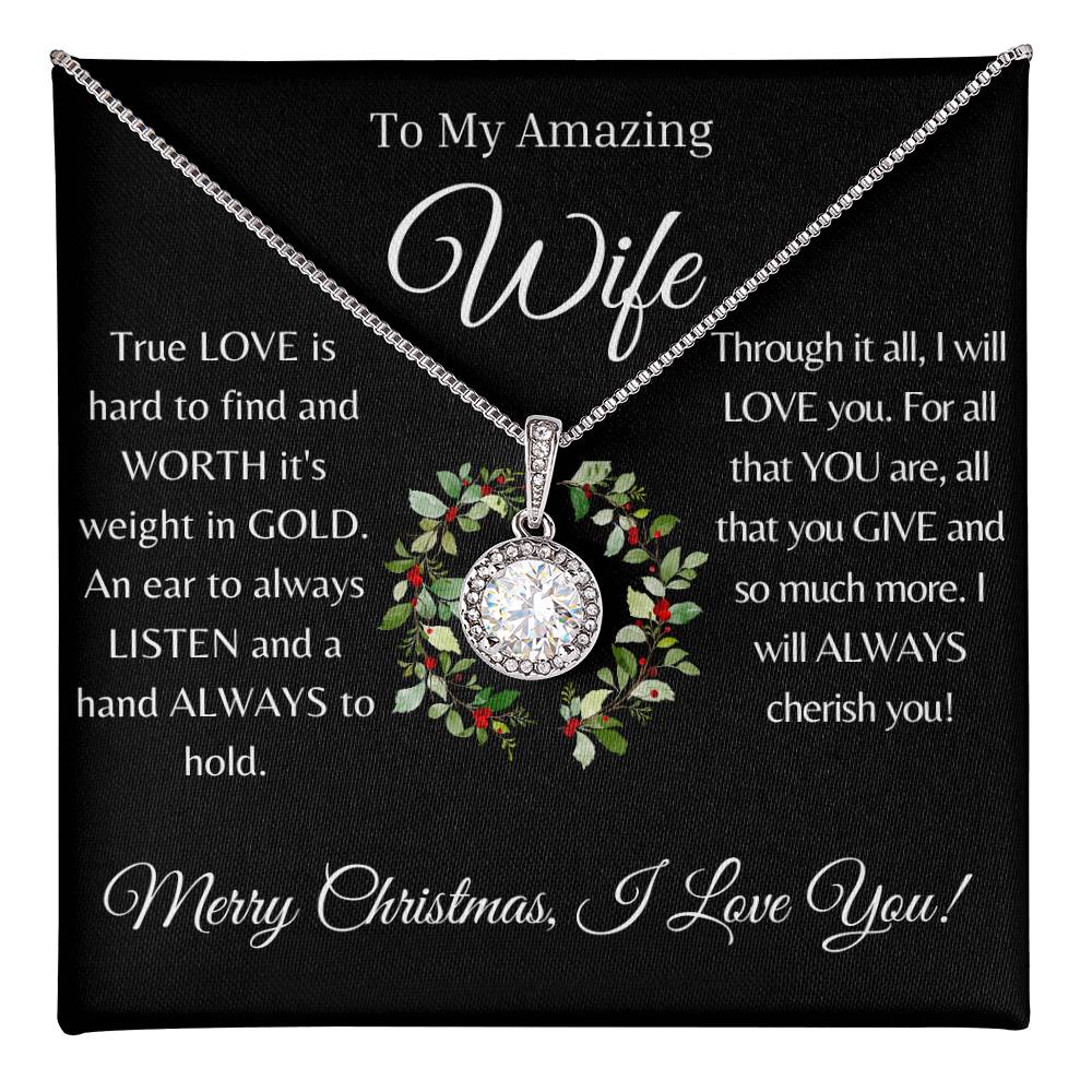 To My Wife | Eternal Hope Necklace (Christmas)