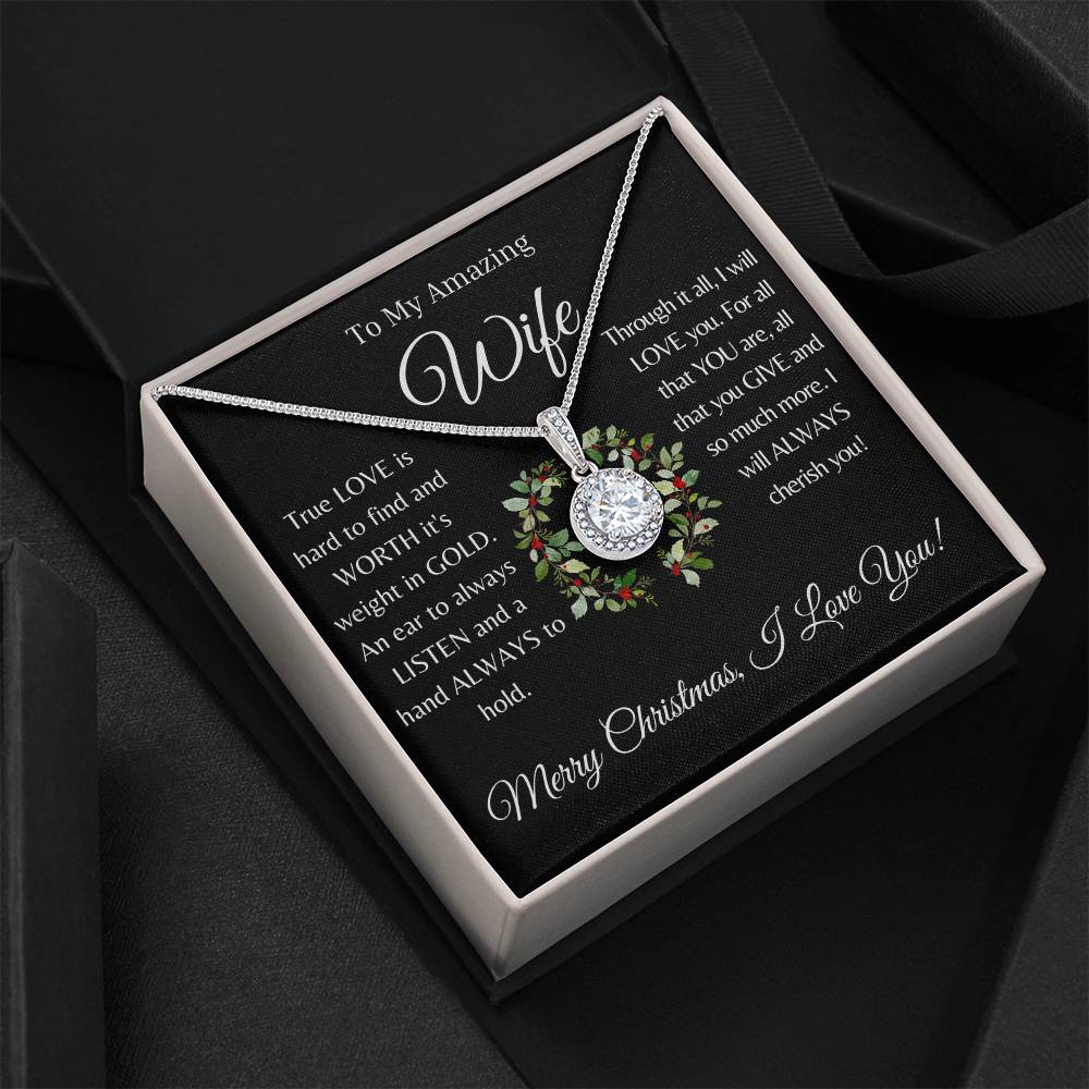 To My Wife | Eternal Hope Necklace (Christmas)