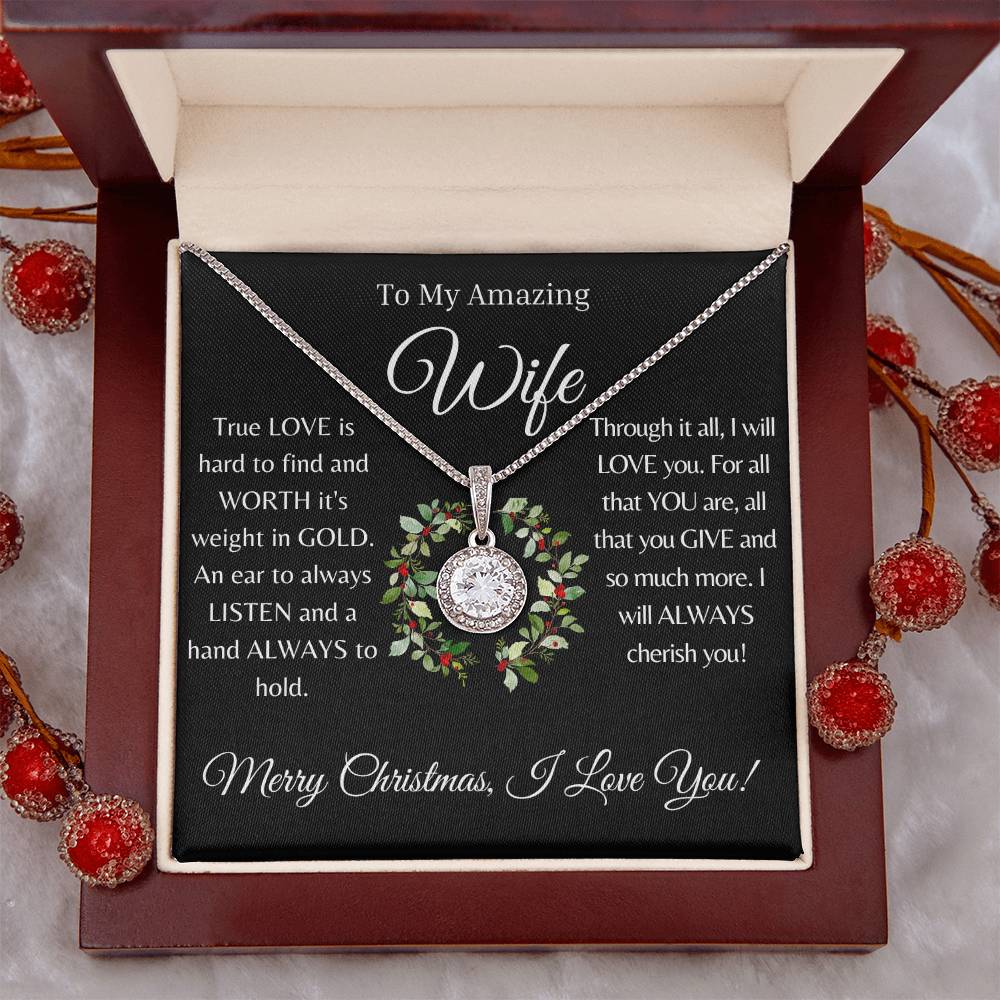 To My Wife | Eternal Hope Necklace (Christmas)