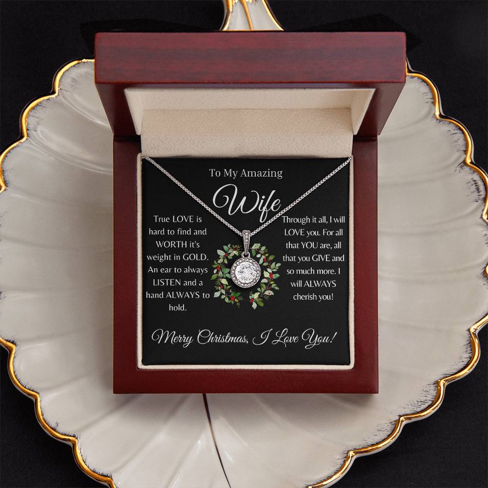 To My Wife | Eternal Hope Necklace (Christmas)
