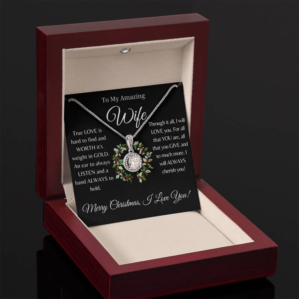 To My Wife | Eternal Hope Necklace (Christmas)