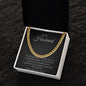 To My Husband ( Cuban Chain Link Necklace)