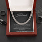 To My Husband ( Cuban Chain Link Necklace)