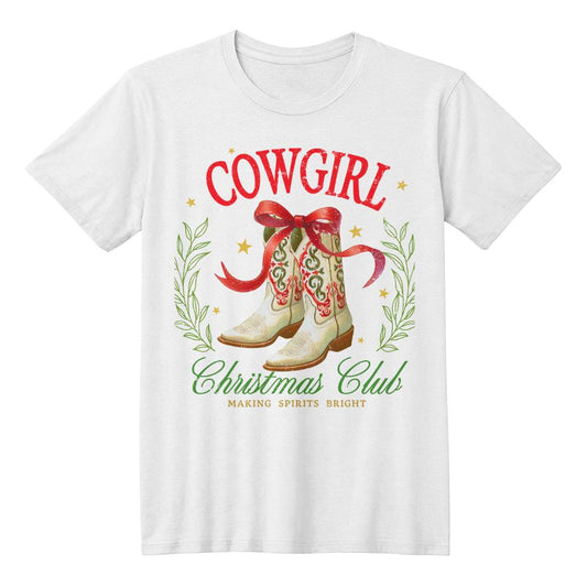 Cowgirl Christmas Club | T-Shirt | Women